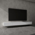 Hangendes TV-Lowboard mit grosszugigem Stauraum, 320 cm