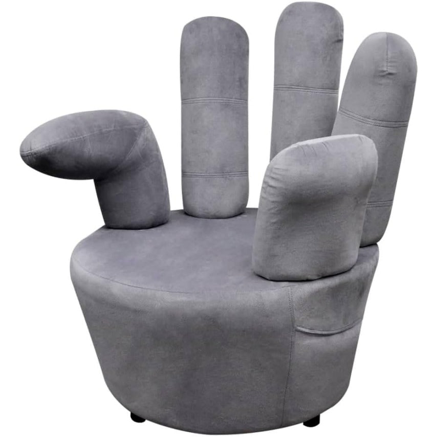 Samt-Relaxsessel im modernen Design